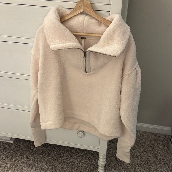 Free People Poppy Quarter Zip Pullover - Picture 7 of 11